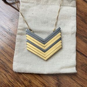 Madewell chevron necklace
